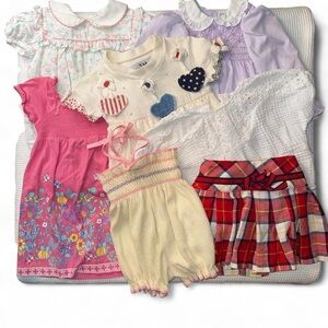 Vintage & Modern Baby Girl Bundle: 12-18 months